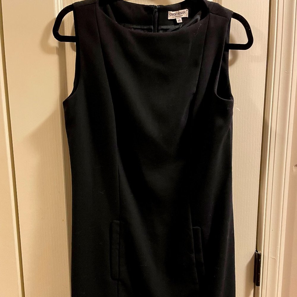 Giorgio Armani  -- Black Dress SIze 10 - NEVER WORN